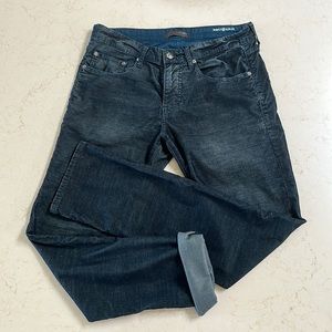 Stitch’s Barfly Slim Corduroy Jeans in Colbalt (32x32)